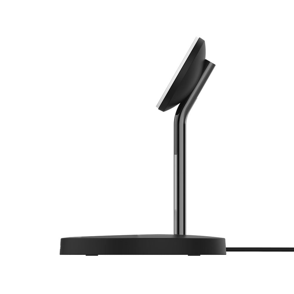 ที่ชาร์จไร้สาย Belkin 2-in-1 Wireless Charger MagSafe Stand 15W Black (WIZ010dqBK)