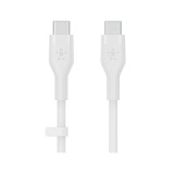 สายชาร์จ Belkin USB-C to USB-C Cable Flex Charge 1M.White (CAB009bt1MWH)