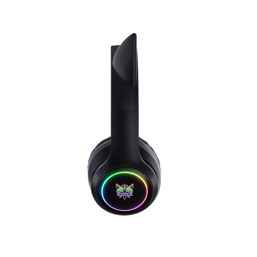 หูฟังเกมมิ่ง Onikuma gaming Headset B90 RGB Cat Ear Bluetooth 5.0 (Black)