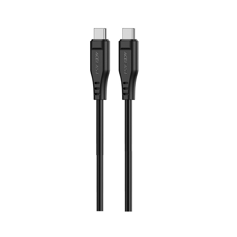 ACEFAST USB C To USB C Cable TPE Data 1 2M Black Education acefast-usb-c-to-usb-c-cable-tpe-data-1-2m-black-education