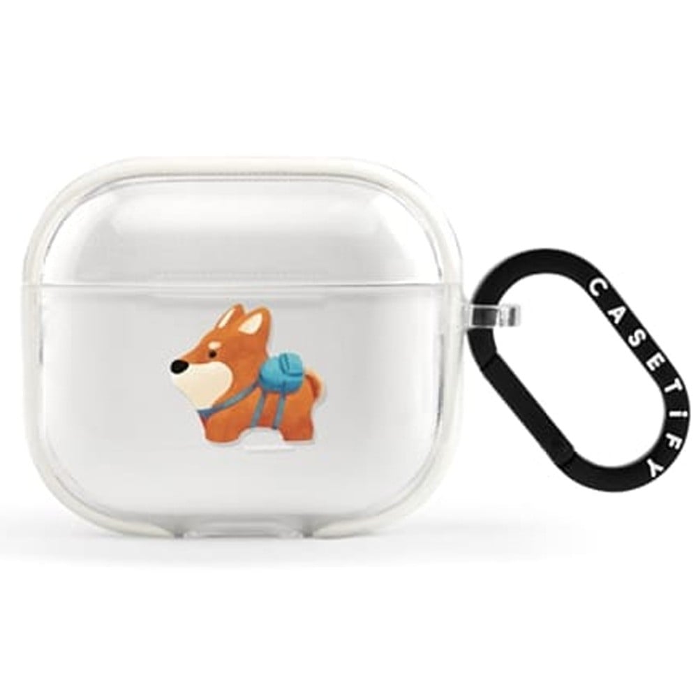 CASETiFY เคส AirPods 3 TPU Clear Shiba Inu