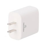 อะแดปเตอร์ TECHPRO Wall Charger 1 USB-A / 1 USB-C White