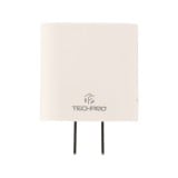 อะแดปเตอร์ TECHPRO Wall Charger 1 USB-A / 1 USB-C White