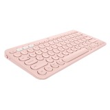 คีย์บอร์ด Logitech Bluetooth Keyboard Multi-Device K380 Pink (TH/EN)