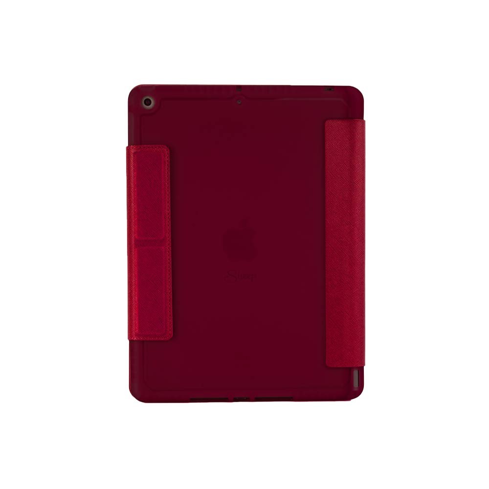 Sheep Case for iPad 10.2 8th/9th Gen (2021) Origami Red