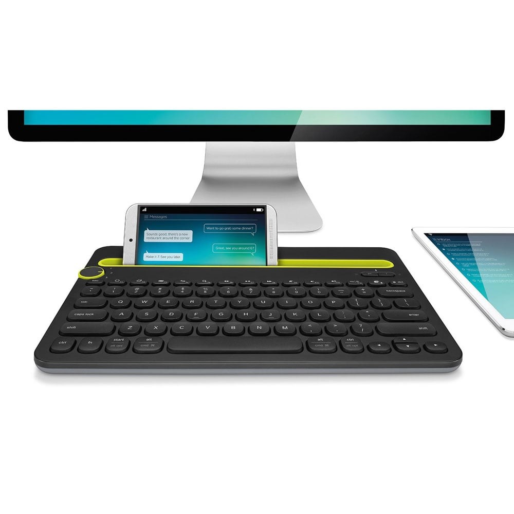คีย์บอร์ด Logitech Bluetooth Keyboard Multi-Device K480 Black (TH/EN)