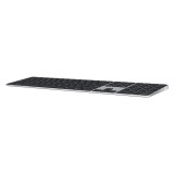 Apple Magic Keyboard with Touch ID and Numeric Keypad for Mac models with Apple silicon - US English - Black Keys