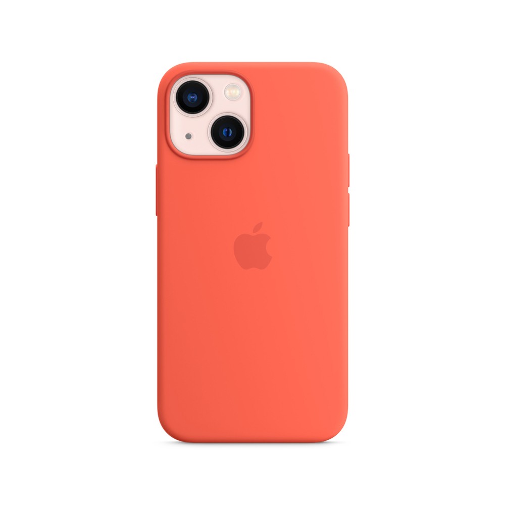 Apple iPhone 13 Silicone Case with MagSafe - Nectarine