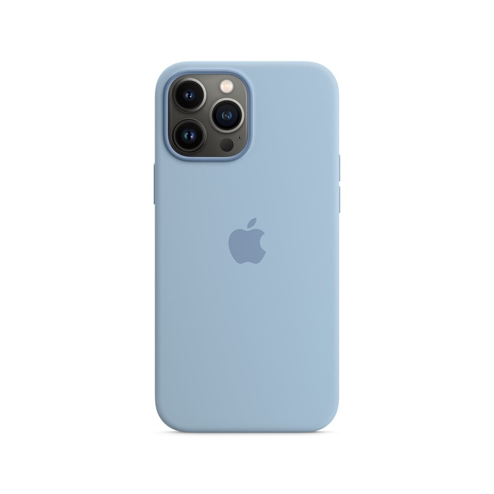 Apple iPhone 13 Pro Max Silicone Case with MagSafe - Blue Fog