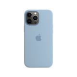 Apple iPhone 13 Pro Max Silicone Case with MagSafe - Blue Fog