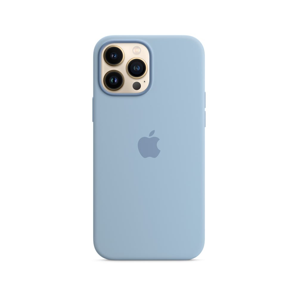 Apple iPhone 13 Pro Max Silicone Case with MagSafe - Blue Fog