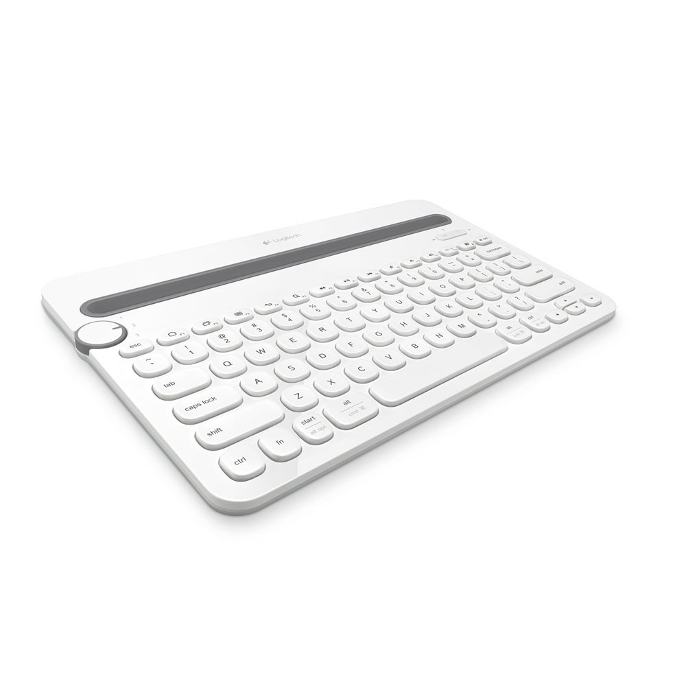 คีย์บอร์ดไร้สาย Logitech Bluetooth Keyboard Multi-Device K480 White (TH/EN)