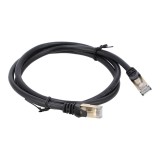 สายแลน TECHPRO LAN Cable CAT7 28AWG Black 1M.