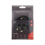 สายแลน TECHPRO LAN Cable CAT7 28AWG Black 1M.