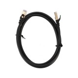 สายแลน TECHPRO LAN Cable CAT7 28AWG Black 2M.