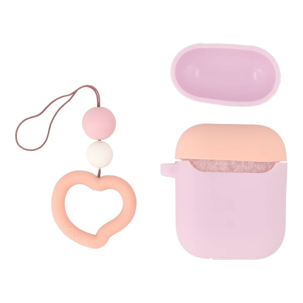 Blue Box เคส AirPods Dual Color Purple/Blush Pink