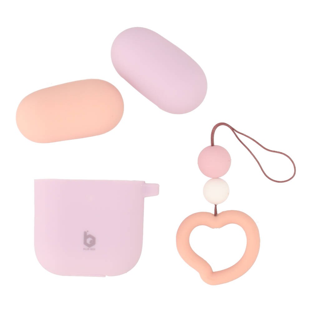 Blue Box เคส AirPods Dual Color Purple/Blush Pink