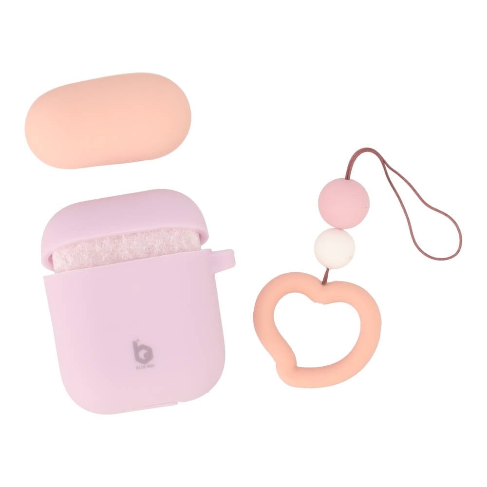 Blue Box เคส AirPods Dual Color Purple/Blush Pink