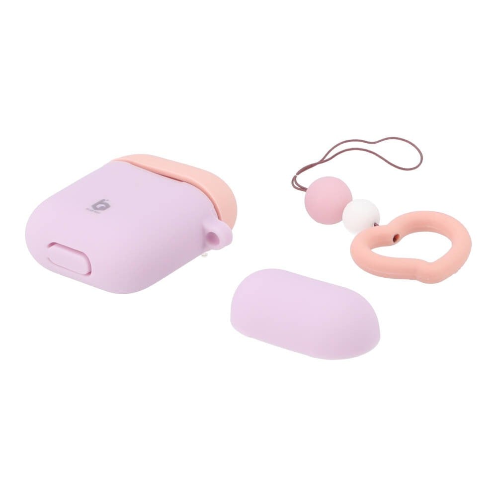 Blue Box เคส AirPods Dual Color Purple/Blush Pink