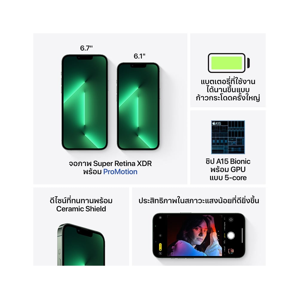 iPhone 13 Pro 256GB Alpine Green