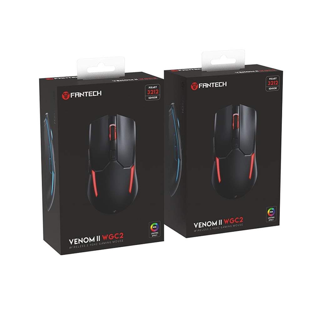 เมาส์เกมมิ่ง Fantech Gaming Mouse WGC2 Wireless Black