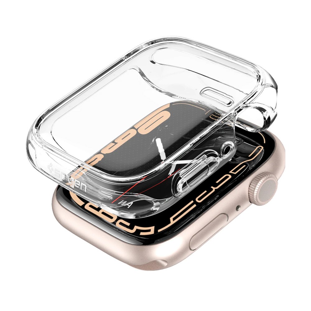Spigen เคส Apple Watch Series 7,8,9 (45mm) Ultra Hybrid Crystal Clear