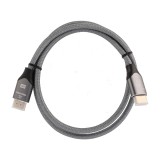 TECHPRO สาย HDMI to HDMI Cable (V.2.1) 8K 1M. Silver Grey