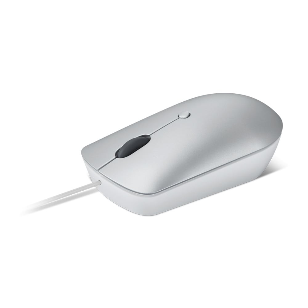 เมาส์ Lenovo 540 USB-C Wired Compact Mouse Cloud Grey