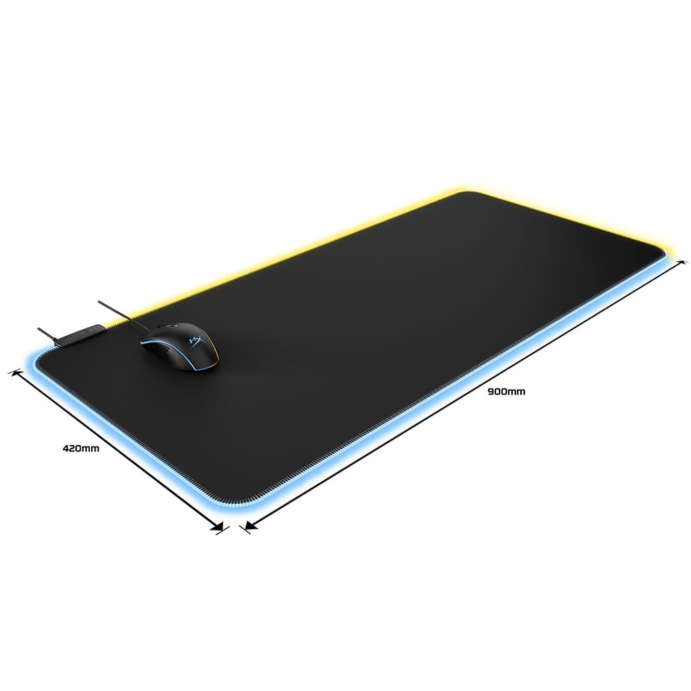แผ่นรองเมาส์ Hyper X Gaming Mouse Pad Pulsefire Mat XL