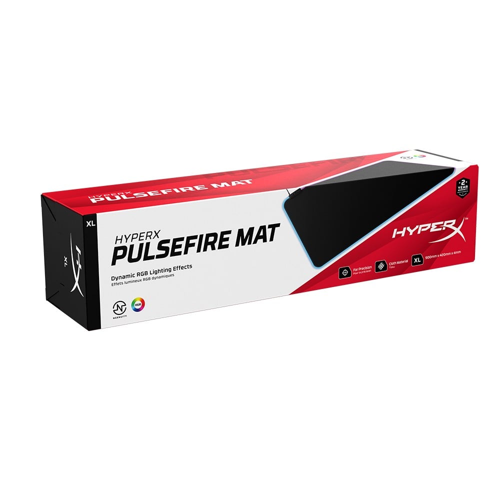 แผ่นรองเมาส์ Hyper X Gaming Mouse Pad Pulsefire Mat XL
