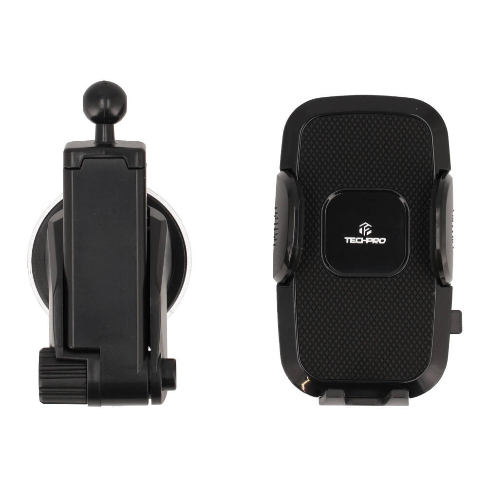 TECHPRPO Mechanical Car holder (Dashboard) - Black
