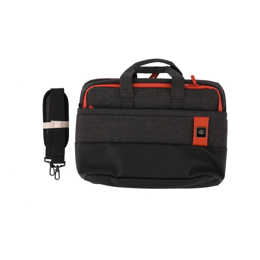 กระเป๋าโน๊ตบุ๊ค TECHPRO Carrybag Laptop 15.6 inch Dark Grey/Orange