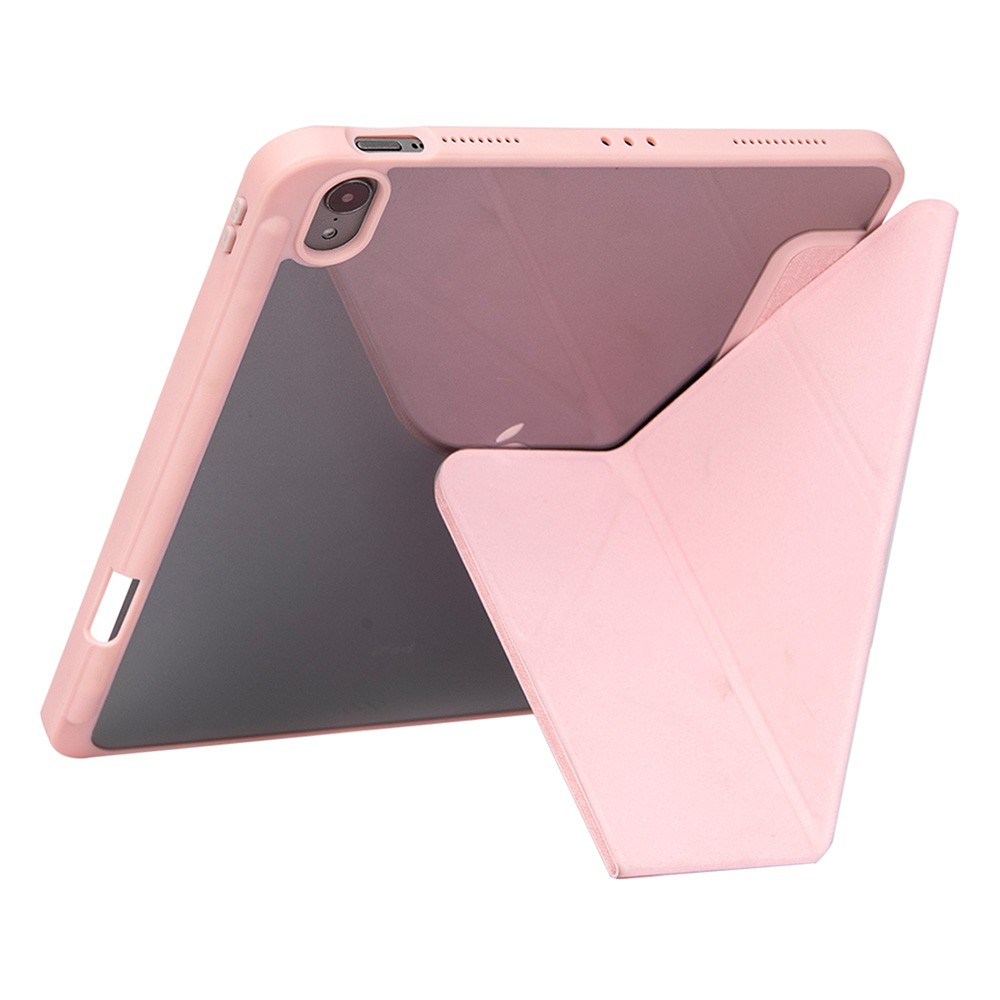 เคส Wroof iPad Air 4 / Air 5 Evo Crystal Folio Case Pink