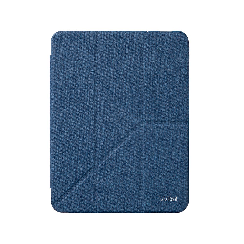 เคส Wroof iPad Air 4 / Air 5 Evo Crystal Folio Case Navy Blue