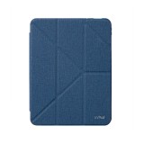 เคส Wroof iPad Air 4 / Air 5 Evo Crystal Folio Case Navy Blue