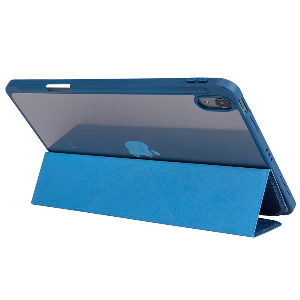 เคส Wroof iPad Air 4 / Air 5 Evo Crystal Folio Case Navy Blue