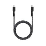 สายชาร์จ Energea USB-C to USB-C Cable FIBRATOUGH 3.1GEN2 1M. Black