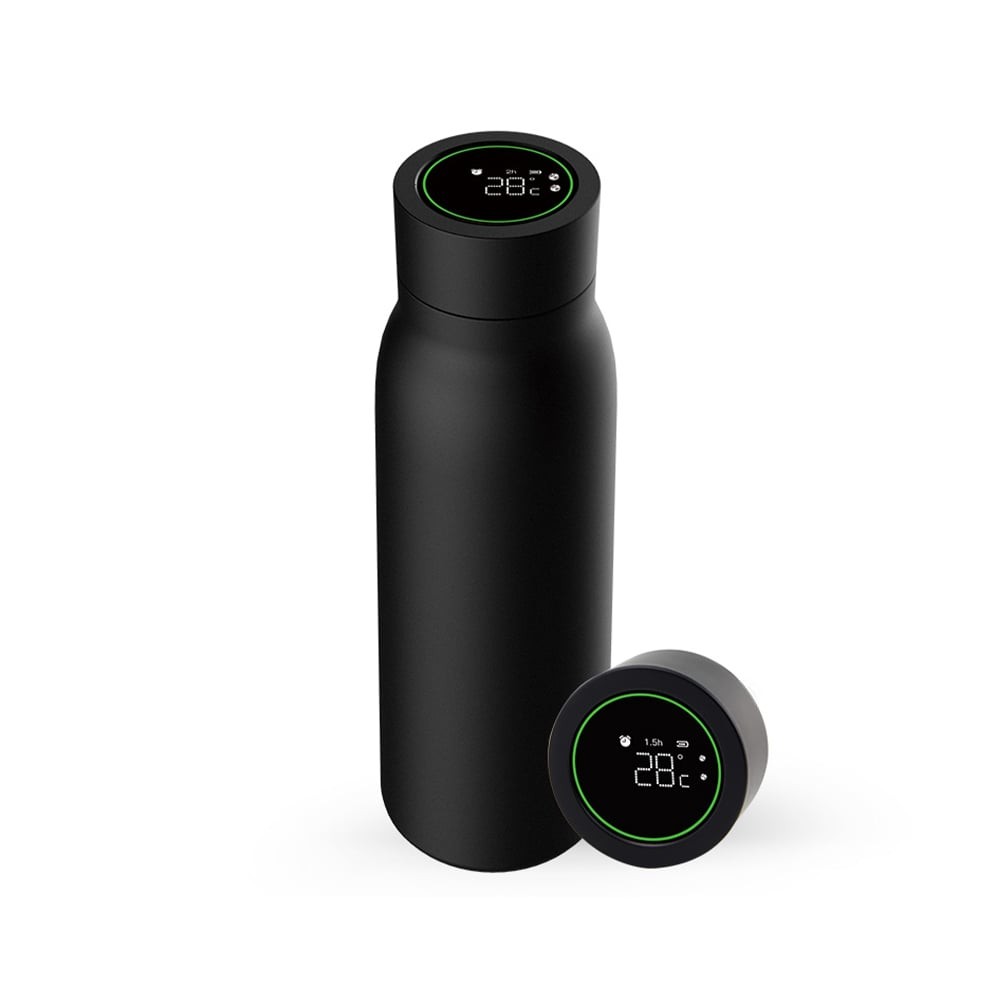 ขวดน้ำอัจฉริยะ TECHPRO Smart Bottle Black