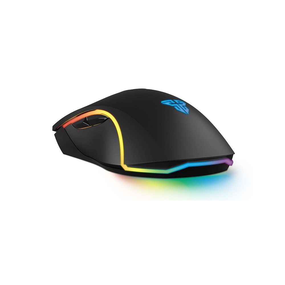 เมาส์เกมมิ่ง Fantech Gaming Mouse X16 V2 MACRO RGB Black