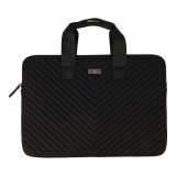 กระเป๋าโน๊ตบุ๊ค TECHPRO Carrybag MacBook/Laptop 13-14 inch Quilted Nylon Black