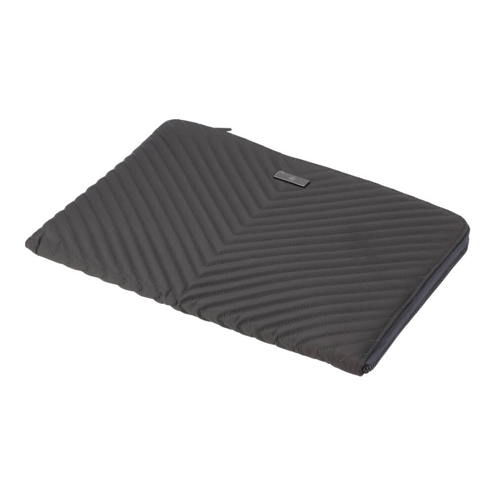 TECHPRO Sleeve MacBook/Laptop 13-14 inch Quilted Nylon Grey