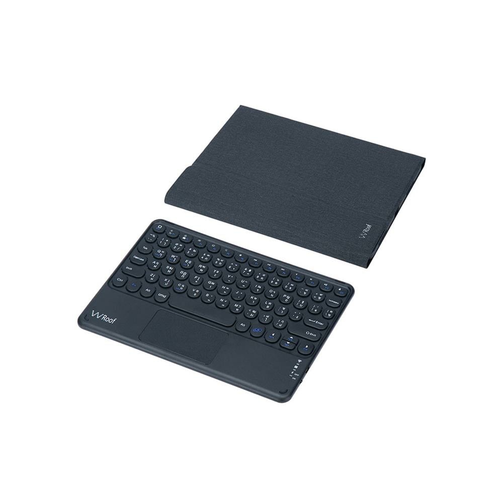 เคส Wroof iPad Gen 9 (2021) / Gen 8 (2020) Keyboard Folio Black