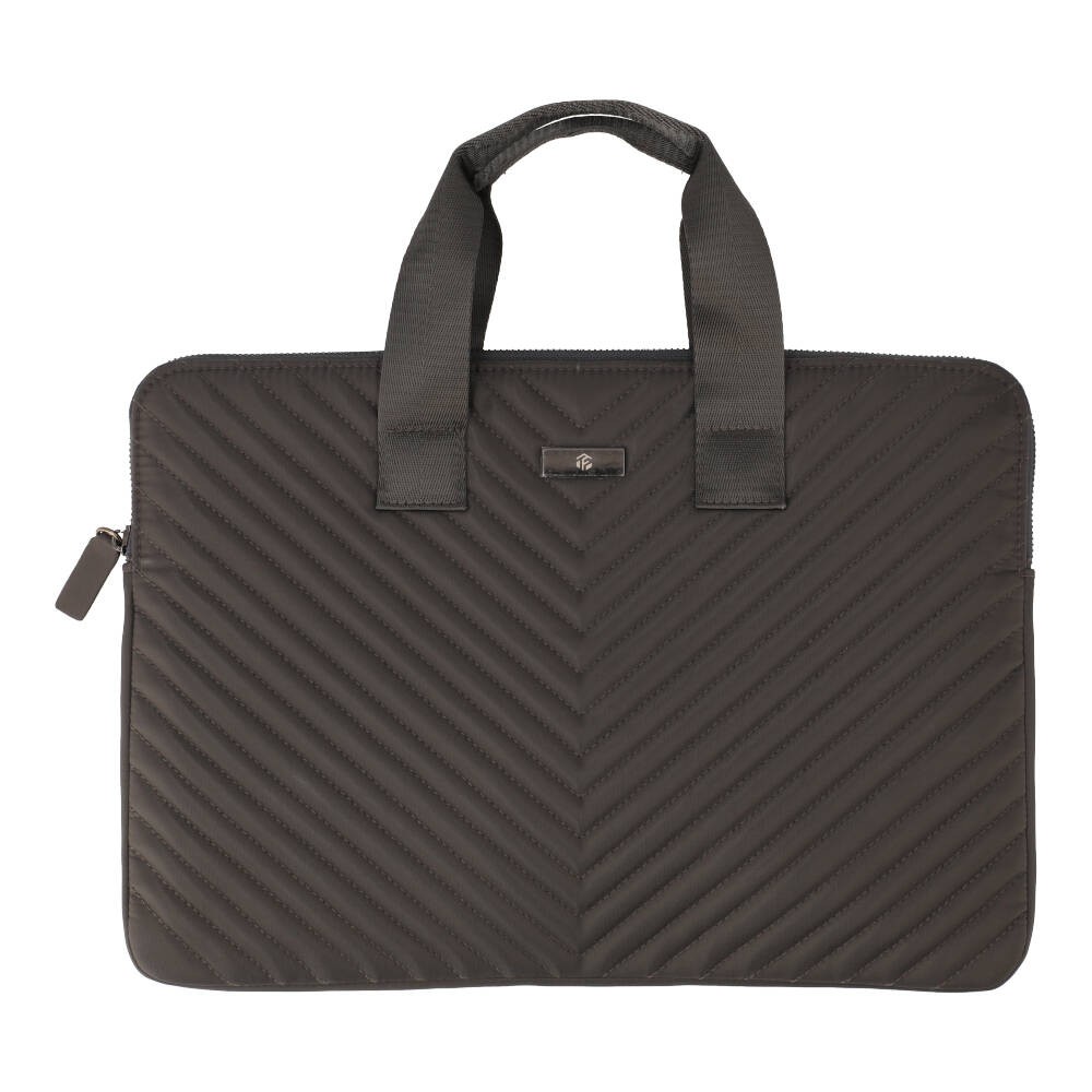 TECHPRO Carrybag MacBook/Laptop 13-14 inch Quilted Nylon Grey