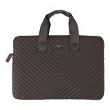 กระเป๋าโน๊ตบุ๊ค TECHPRO Carrybag MacBook/Laptop 13-14 inch Quilted Nylon Grey