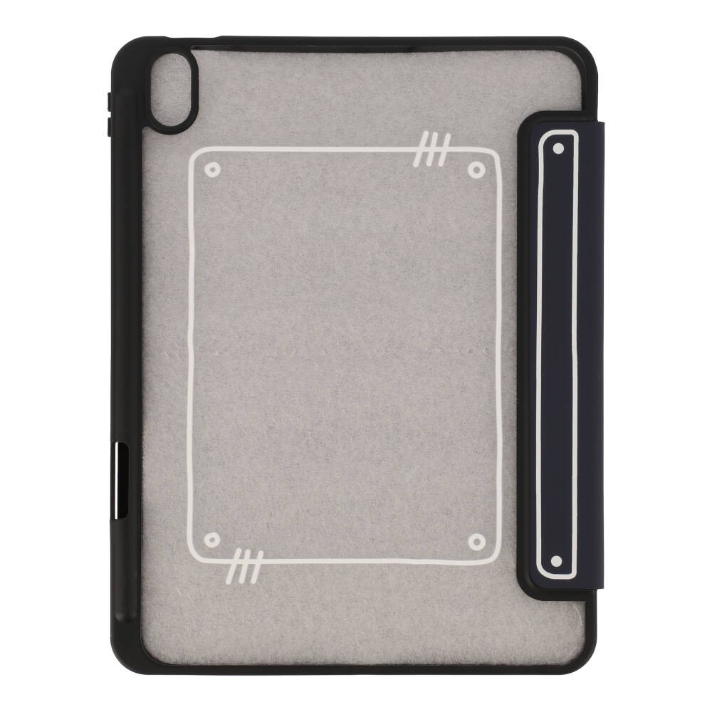 เคส TECHPRO iPad Air 5 / Air 4 (10.9) 2022 Painting Line - Navy/Transparent