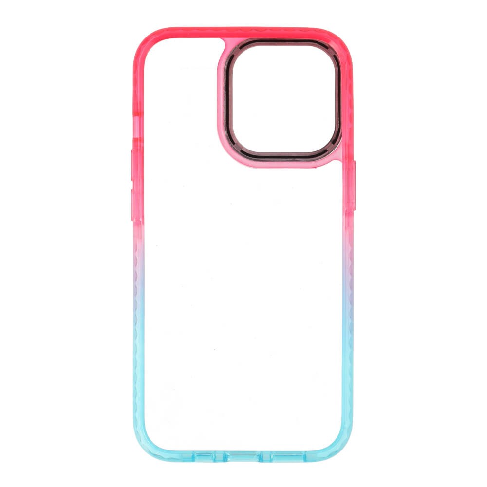 Blue Box เคส iPhone 13 Pro Blue/Pink Shading with black camera frame