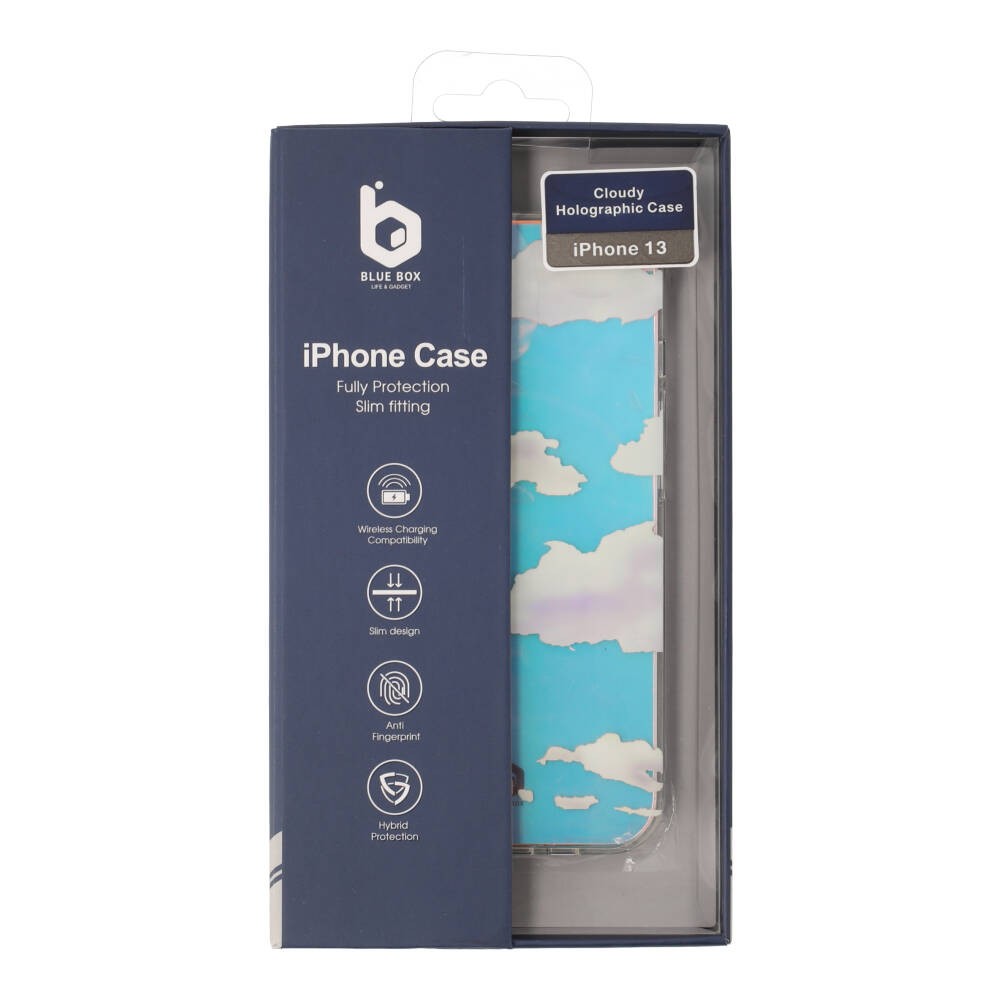 เคส Blue Box iPhone 13 Cloudy Holographic