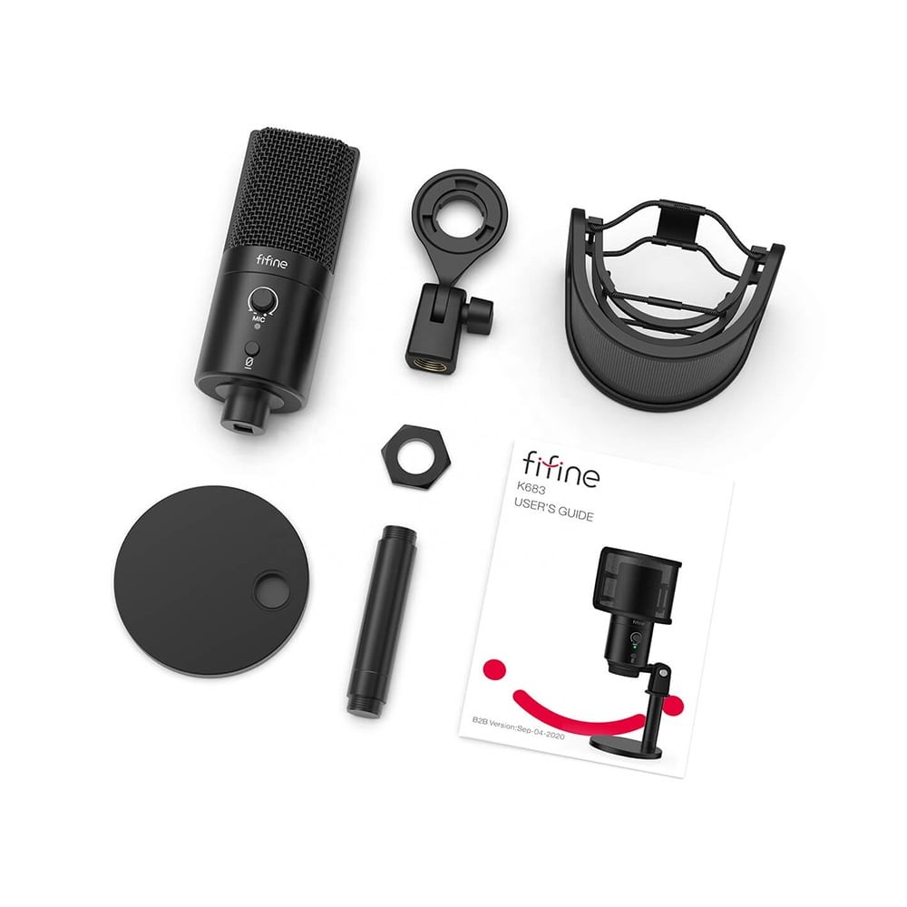 ไมโครโฟน Fifine Microphone K683B USB
