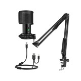 ไมโครโฟน Fifine Microphone T683 USB Bundle with A Mute Button