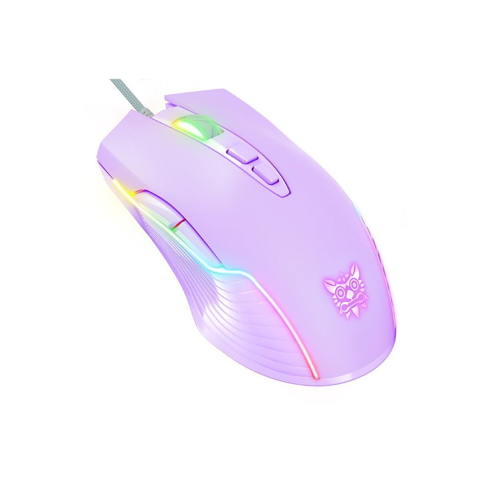 เมาส์เกมมิ่ง Onikuma Gaming Mouse Fuji Purple